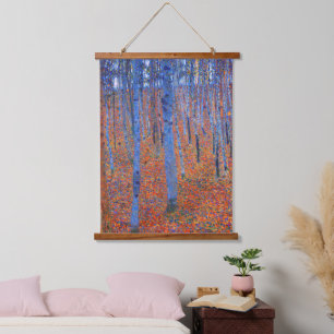 Tapisserie Suspendue Beech Grove de Gustav Klimt I célèbre peinture