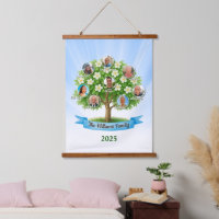 belle famille Arbre photo Noms Mur Art Décor
