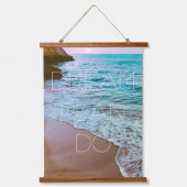 Tapisserie Suspendue Belle Plage de soleil de bord de mer (Recto)