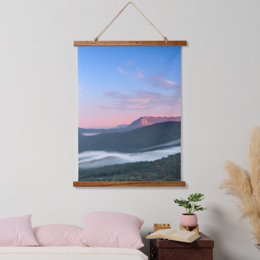 Tapisserie Suspendue Belle vue sur Nanos depuis Šilentabor (Chambre à coucher)