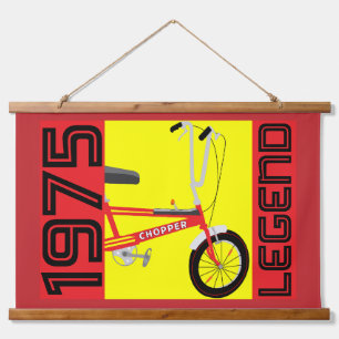 Tapisserie Suspendue Bicyclette classique britannique des années 1970