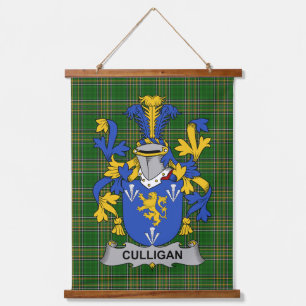 Tapisserie Suspendue Blason de famille Culligan ou McColgan irlandais C