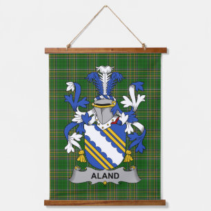 Tapisserie Suspendue Blason de la famille Aland irlandaise