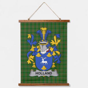 Tapisserie Suspendue Blason de la famille Irish Holland
