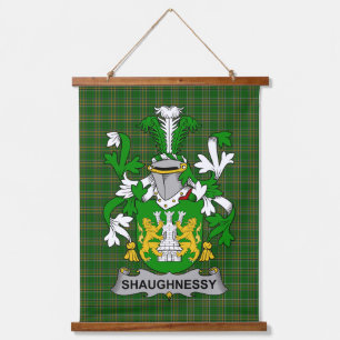 Tapisserie Suspendue Blason de Shaughnessy ou O_Shaughnessy irlandais F