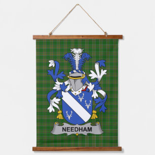 Tapisserie Suspendue Blason irlandais Needham ou O_Nee Famille Crest