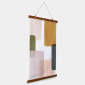 Tapisserie Suspendue blocs de couleur Abstraits (Angulaire)