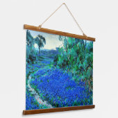 Tapisserie Suspendue Bluebonnets dans le Misty Morning (Angulaire)