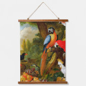 Tapisserie Suspendue Bogdani Jakob Deux Macaws un Cockatoo (Recto)