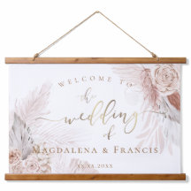 boho fleurs mariage accueil