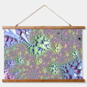 Tapisserie Suspendue Boho Hippie Groovy Brillant Coloré Arc-en-ciel Fra