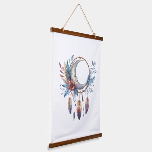 Tapisserie Suspendue Boho Moon Hanging Tapestry (Angulaire)