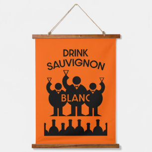 Tapisserie Suspendue Boisson de vin Sauvignon Blanc