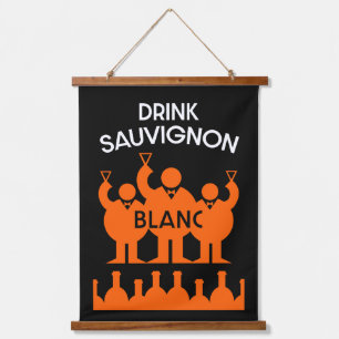 Tapisserie Suspendue Boisson de vin Sauvignon Blanc