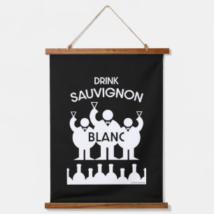Tapisserie Suspendue Boisson de vin Sauvignon Blanc