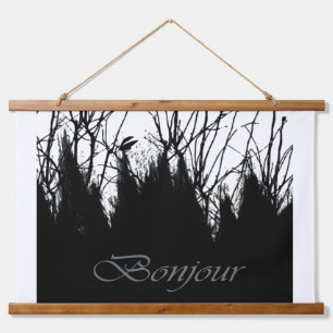 Tapisserie Suspendue Bonjour