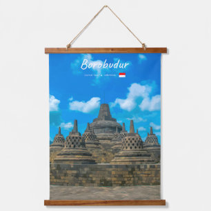 Tapisserie Suspendue Borobudur, Indonésie - Temple bouddhiste ancien