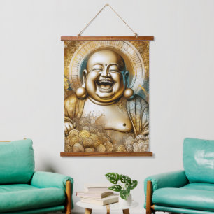 Tapisserie Suspendue Bouddha rieur