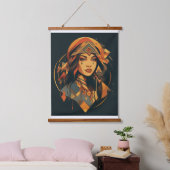 Tapisserie Suspendue Brilliance berbère (Chambre à coucher)