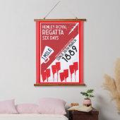 Tapisserie Suspendue British River Thames Regatta (Chambre à coucher)