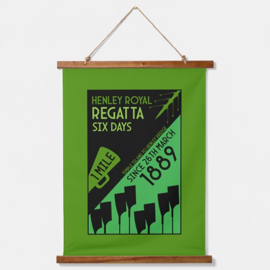 Tapisserie Suspendue British River Thames Regatta (Recto)