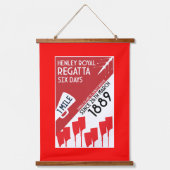 Tapisserie Suspendue British River Thames Regatta (Recto)