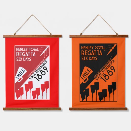 Tapisserie Suspendue British River Thames Regatta (Double)