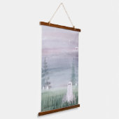 Tapisserie Suspendue Brume pourpre (Angulaire)