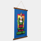 Tapisserie Suspendue Buddy l'Elfe | OMG ! PÈRE NOËL ! (Angulaire)