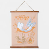 Tapisserie Suspendue BUGS BUNNY™ Revenir à la nature (Recto)