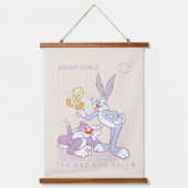Tapisserie Suspendue BUGS BUNNY™, TWEETY™, SYLVESTER™ Squad Buts (Recto)