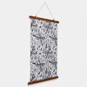 Tapisserie Suspendue Bugs de Doodle sur bleu foncé (Angulaire)