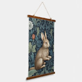 Tapisserie Suspendue Bunny dans la forêt Art nouveau (Angulaire)
