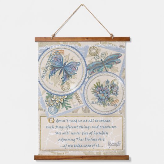 Tapisserie Suspendue Bureau de création G (Recto)