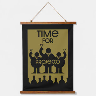 Tapisserie Suspendue Buveurs de vin Prosecco