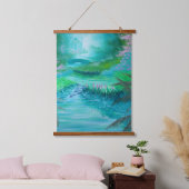 Tapisserie Suspendue Cabine dans les bois (Chambre à coucher)