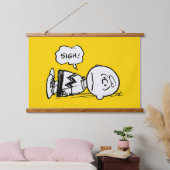 Tapisserie Suspendue cacahuètes | Charlie Brown est en panne (Chambre à coucher)