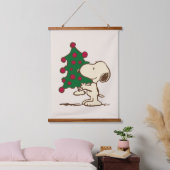 Tapisserie Suspendue cacahuètes | Snoopy Christmas Tree (Chambre à coucher)