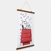 Tapisserie Suspendue cacahuètes | Snoopy Doghouse Snowflakes (Angulaire)