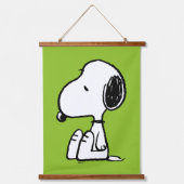 Tapisserie Suspendue cacahuètes | Snoopy En Bas (Recto)
