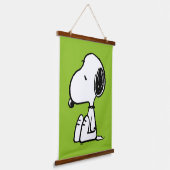 Tapisserie Suspendue cacahuètes | Snoopy En Bas (Angulaire)