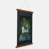 Tapisserie Suspendue cacahuètes | Snoopy Espacé (Angulaire)