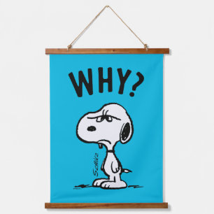 Tapisserie Suspendue cacahuètes   Snoopy Se Demande Pourquoi ?