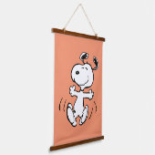 Tapisserie Suspendue cacahuètes | Une Danse Heureuse Snoopy (Angulaire)