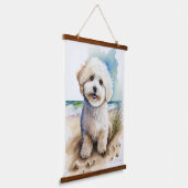 Tapisserie Suspendue Cadeau Bichon Frisé (Angulaire)