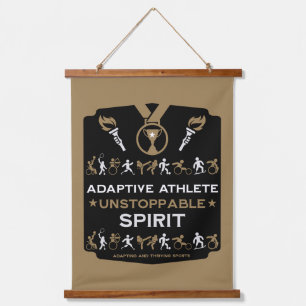 Tapisserie Suspendue Cadeau sportif Adaptive Handicap