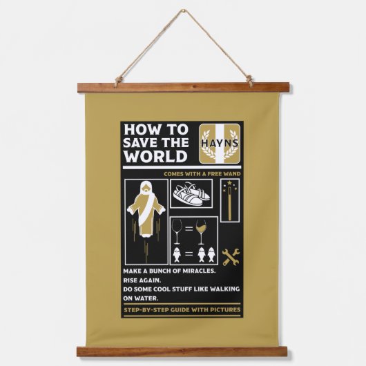 Tapisserie Suspendue Cadeaux Pour Athéistes (Recto)