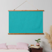 Tapisserie Suspendue Calm & simple visual teal textured background  (Chambre à coucher)