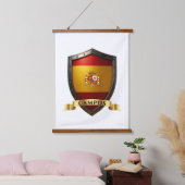 Tapisserie Suspendue Campos Spain Heraldic Name Shield (Chambre à coucher)