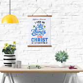 Tapisserie Suspendue Can do all things through Christ